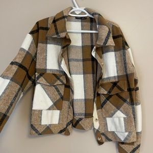 plaid jacket